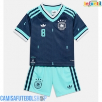 Camisa de time de futebol Alemanha Leon Goretzka #8 Replicas 2º Equipamento Infantil Mundo 2026 Manga Curta (+ Calças curtas)